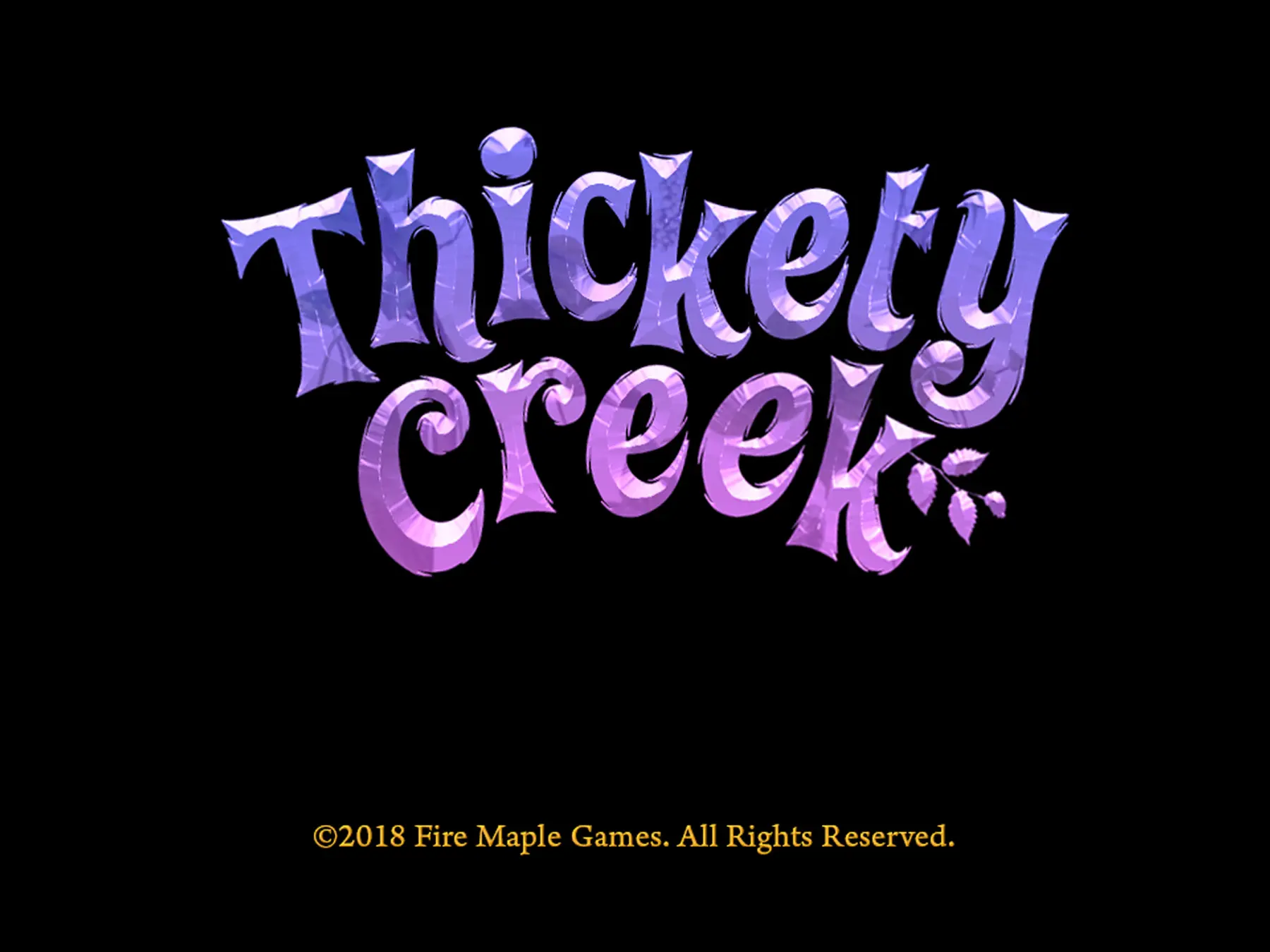 Thickety Creek logo